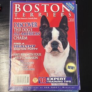 Dog Fancy Boston Terriers Magazine 2003 vol 26